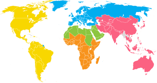 World Golf Map